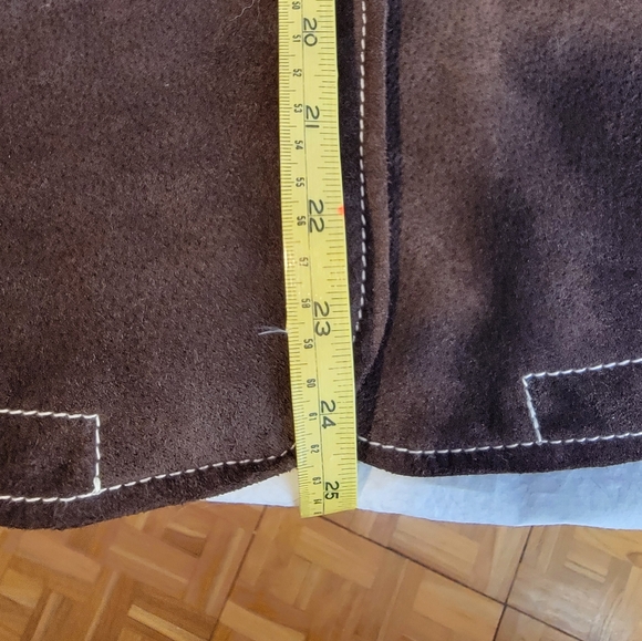 Wilsons Leather Brown Suede Jacket - Picture 17 of 17